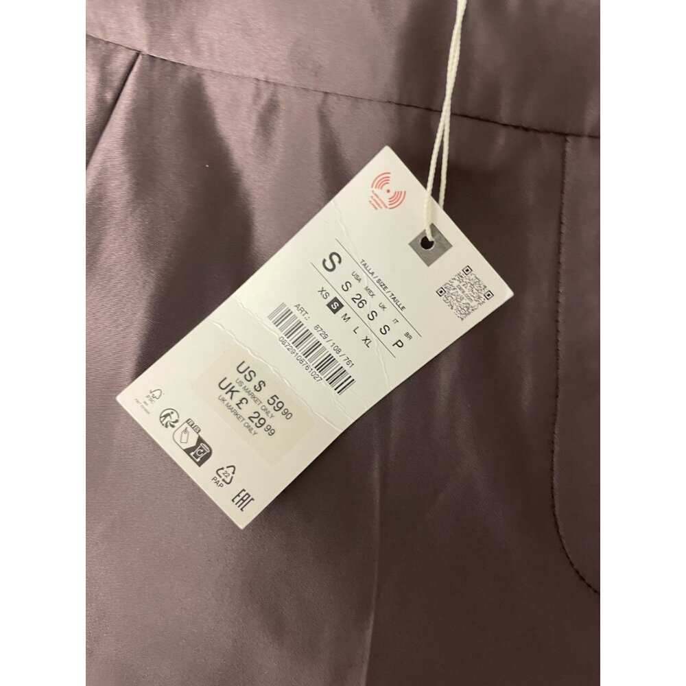 Zara Satin Wide-Leg Trousers in Chocolate Brown - Picture 6 of 16